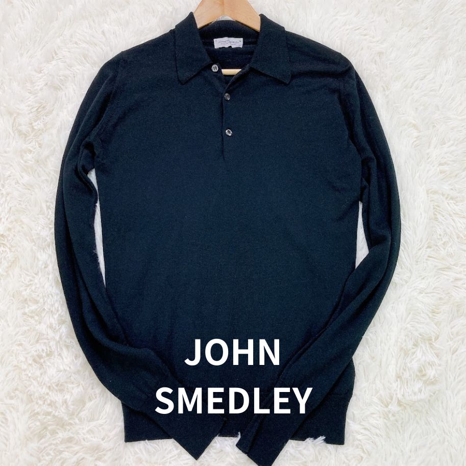 JOHN SMEDLEY ジョンスメドレー ニットポロシャツ セーター 長袖