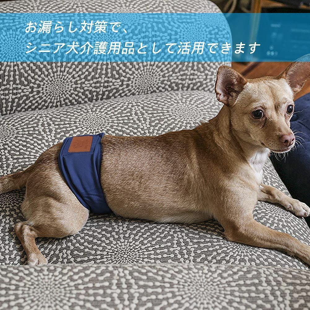 在庫処分】犬 男の子 中型/小型犬マナーバンド マナーパッド 2枚