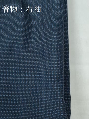 平和屋着物○男性 本場大島紬 アンサンブル 吉祥文 正絹 逸品