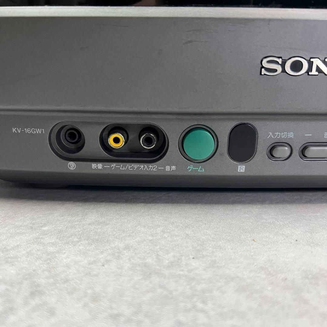 希少 ソニー トリニトロン KV-16GW1 16インチワイドテレビ 昭和レトロ