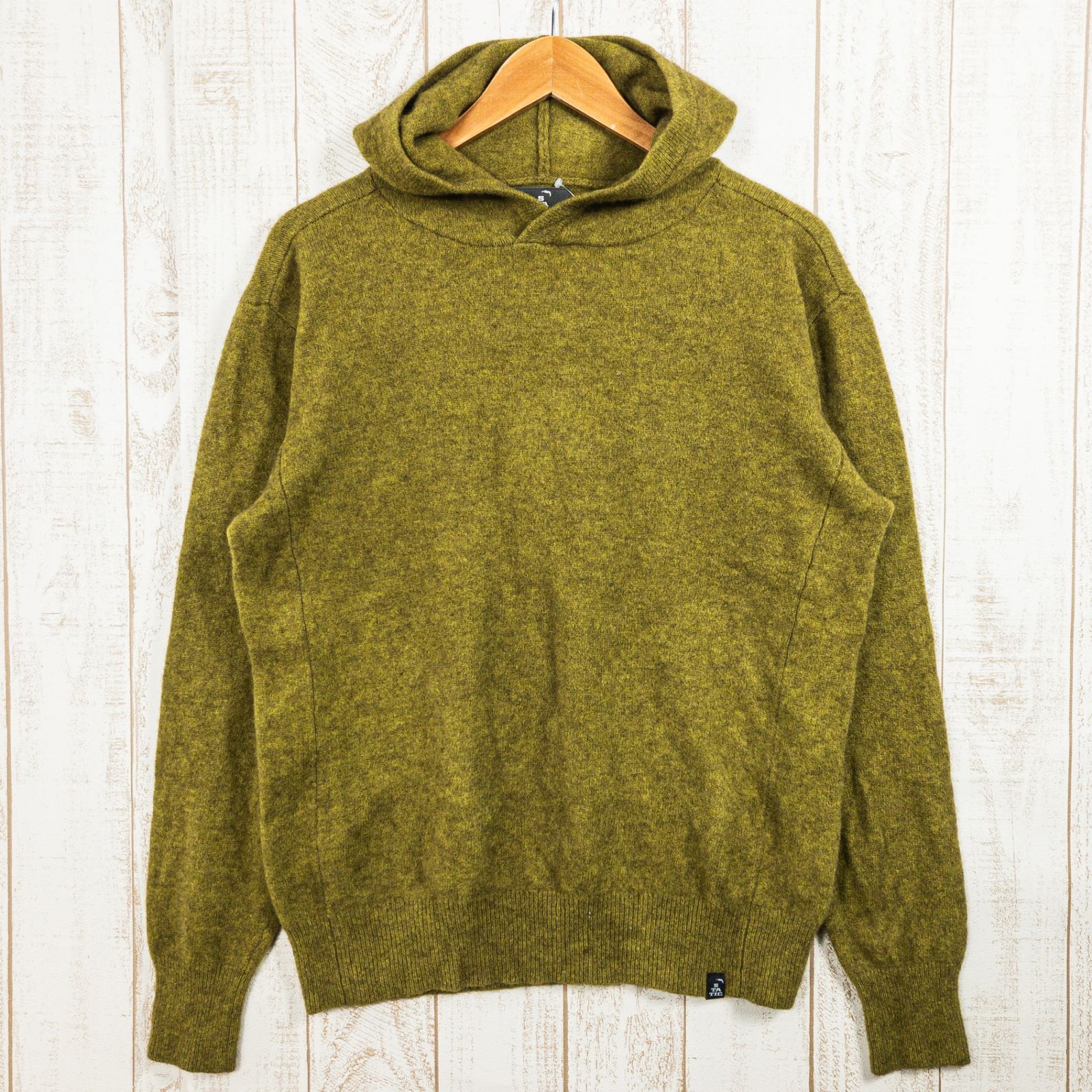 Men s XL イエロー系 Static スタティック ヤク プルオーバー Yak Pullover マスタード ウール ウェア トップス インナー シャツ フーディ ウール z00050548 マスタード ウール フーディ イン