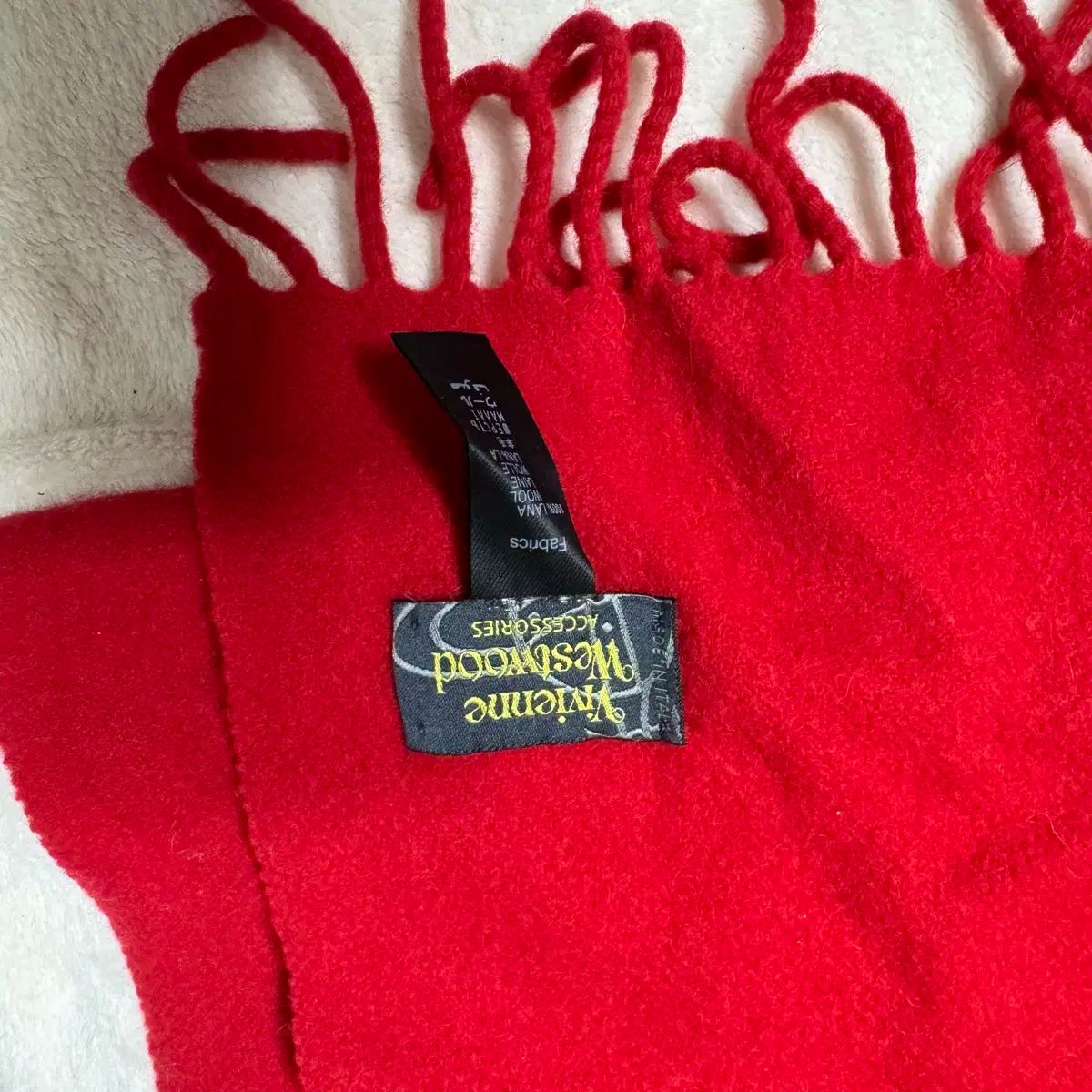 Vivienne Westwood ヴィヴィアンウエストウッド WESTWOOD ウール 100 マフラー