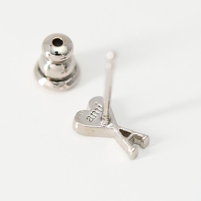 アミパリス　AMI DE COEUR 　シングルピアス　シルバー Ami De Coeur ピアス シルバー | AMI PARIS