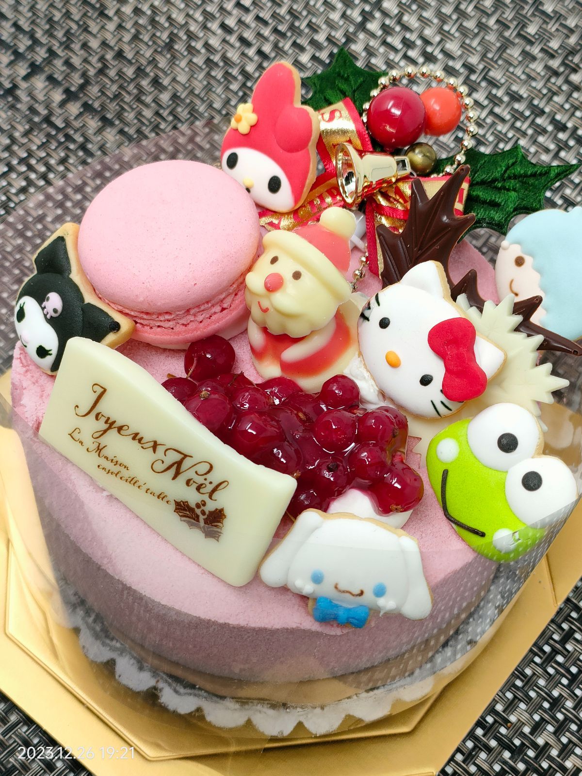 アイシングクッキー　オーダー　キティ　マイメロ　シナモン　誕生日 アイシングクッキー ハローキティ キティちゃん マイメロ マイ