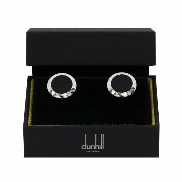 dunhill シルバー ADカフリンクス メンズ ADコイン マザー オブ パール