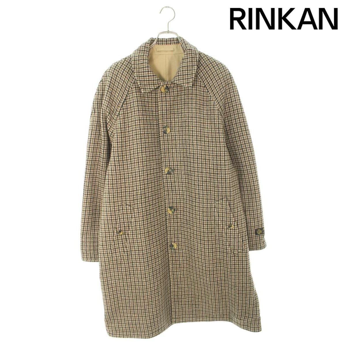 シュプリーム 23AW Reversible Houndstooth Overcoat リバーシブル 