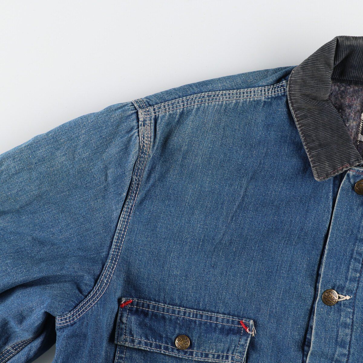 sears デニムカバーオール 古着 70年代 シアーズ Sears WORK'N LEISURE デニムカバーオール