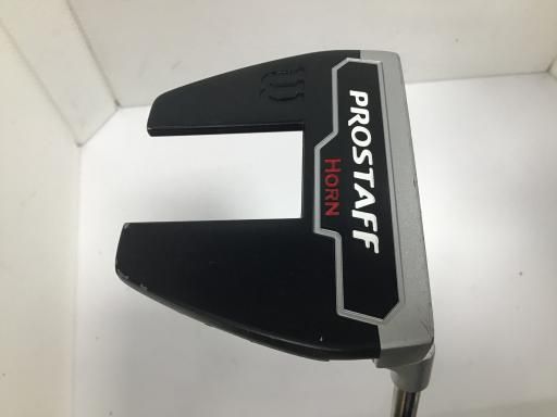 ウィルソン PROSTAFF HORN 32インチ PISTOL パター PT スチール フレックスその他 メンズ 男性用 右利き 右用 Cランク ゴルフクラブ
