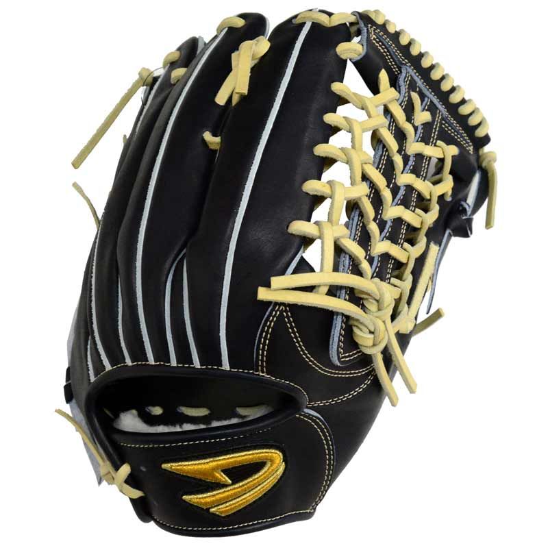 ディークエスト D-Quest 硬式用グラブ Xover JT クロスオーバー 外野手用 グラブ袋付き ネイビー 25AW XOJ-181 Nブラック