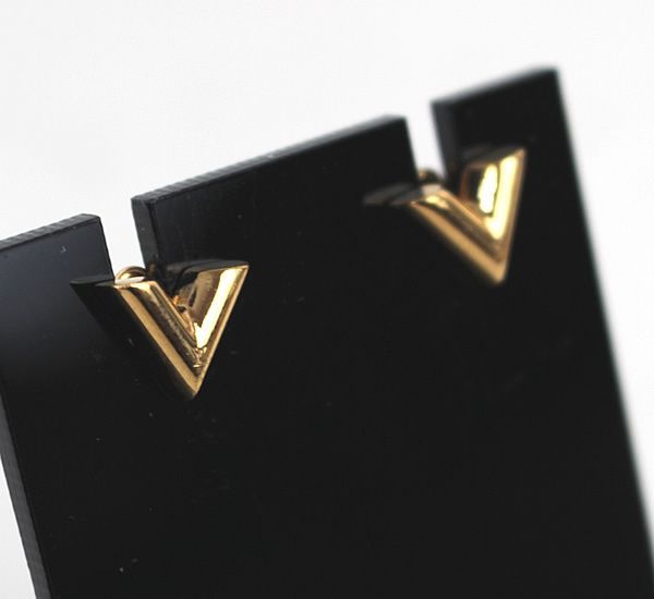 ルイヴィトン ピアス ゴールド エッセンシャルV LV p447 【中古