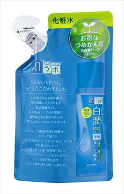 肌ラボ 白潤薬用美白化粧水 詰替用 【 ロート製薬 】 【 化粧水・ローション 】肌ラボ 白潤薬用美白化粧水 詰替用×24点セット ttt 