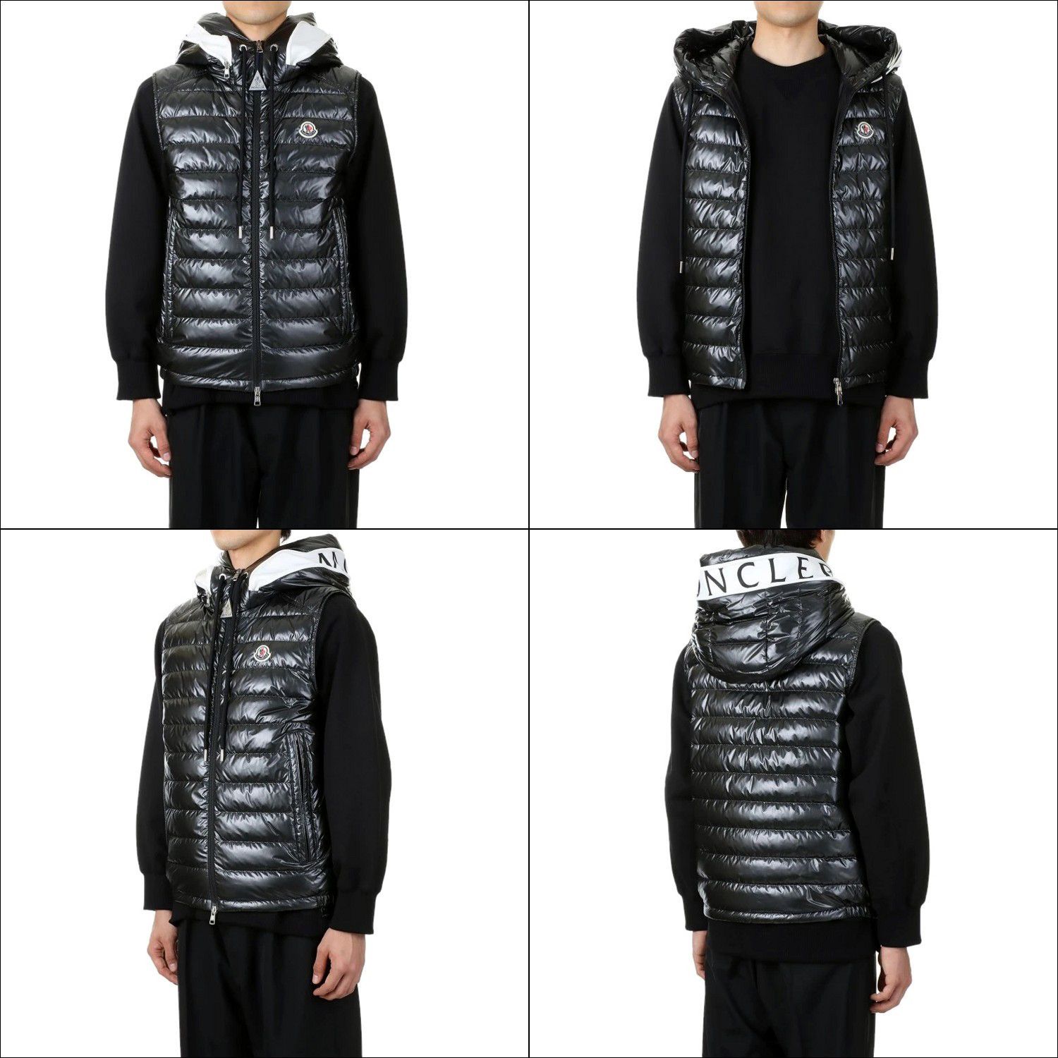 20 MONCLER モンクレール 1A00059 596J9 ブラック AKAISHI ダウン 