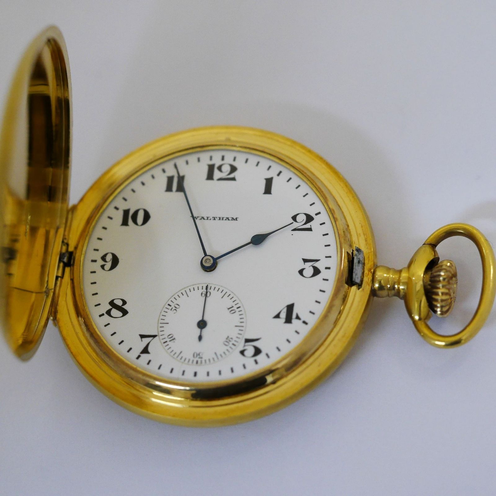 Waltham 18carat時計アンティーク　ウォルサム no7【名機リバーサイド】ウォルサム Waltham K18 金無垢 ROY製
