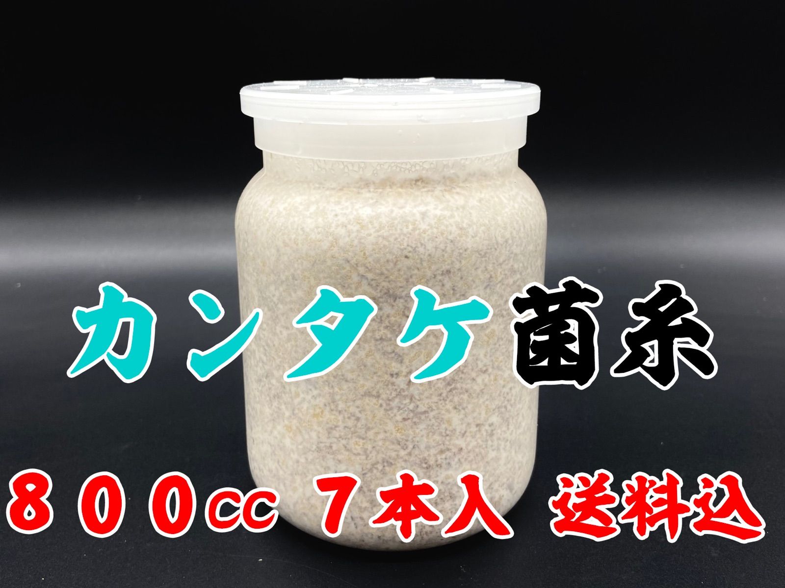 神長きのこ園 S8カンタケ 菌糸ボトル 菌床 オオクワガタ - ペット用品