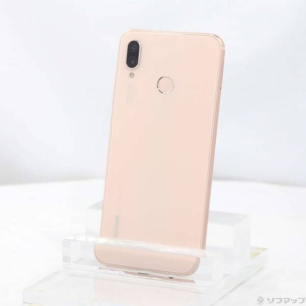 中古品〕 HUAWEI P20 lite 32GB サクラピンク ANE-LX2J SIM