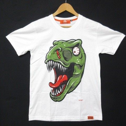 送料無料】【新品】半袖Tシャツ パロディ 恐竜 ダイナソー Tレックス T 