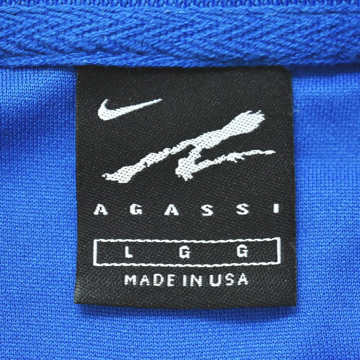 選手モデル！】 USA製 ナイキ テニス NIKE TENNIS アガシ AGASSI 半袖 