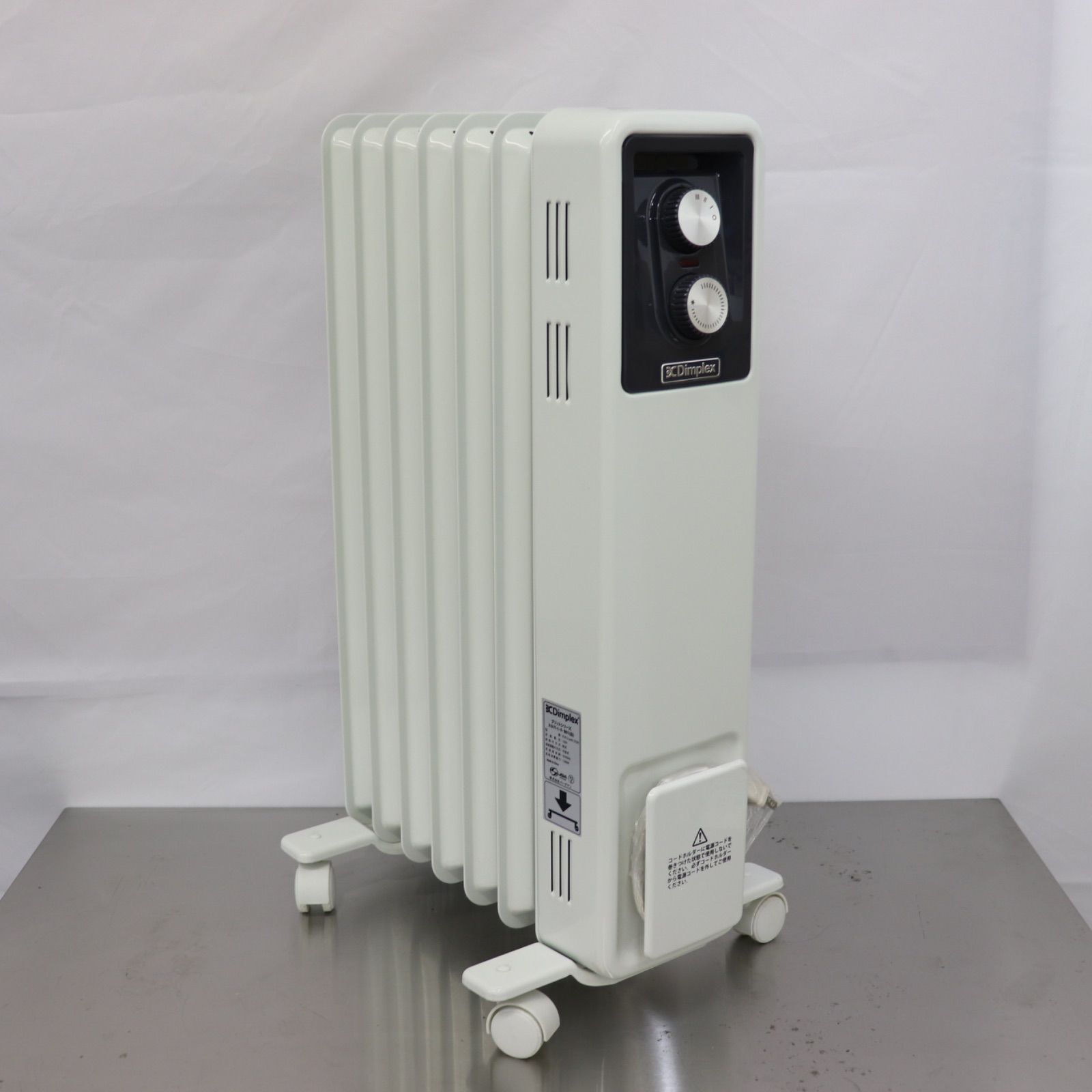 Dimplex ディンプレックス オイルフリーヒーター B01 ホワイト ECR12E with STDP ブリッドシリーズ 1200W 100V 暖房器具 生活家電 愛知県愛西市発 ラクル家電館