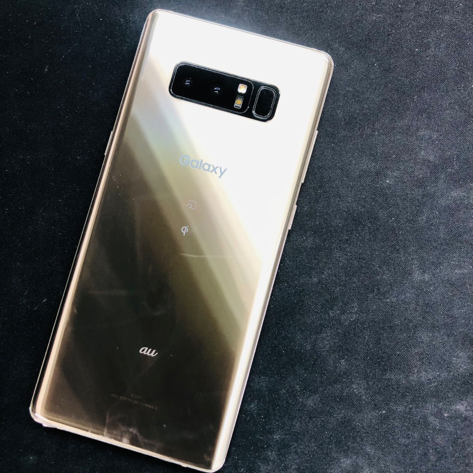 スマートフォン本体 Galaxy Note8 SCV37 au サムスン Galaxy Note8 SCV37 au [メープル ゴールド] 価格比較