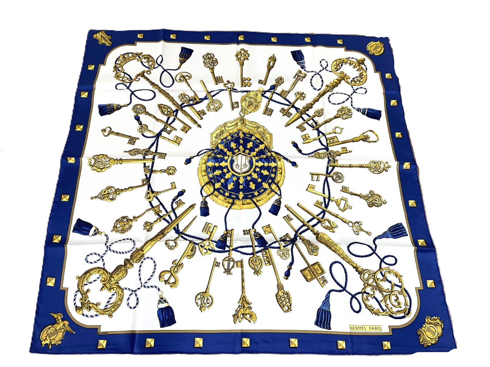 ☆未使用品☆エルメス Hermes カレ90 シルクスカーフ エルメス