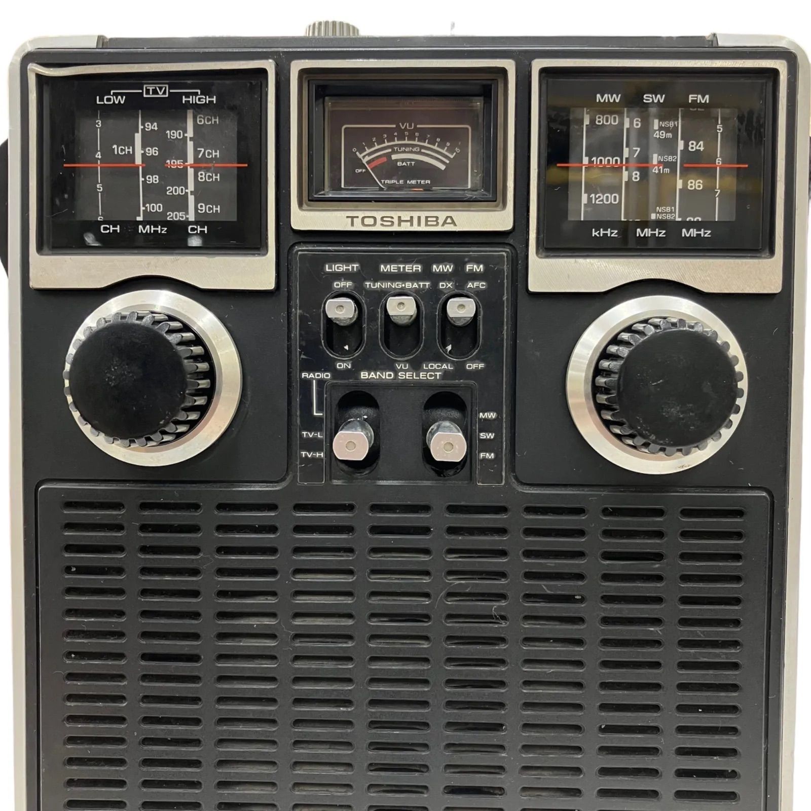 昭和レトロ 東芝ラジオ SOUND 750 GTV FM/AM/SWラジオ 未使用品 