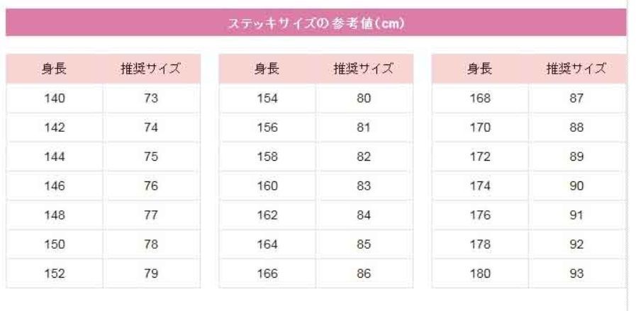 長さ 78〜88cm