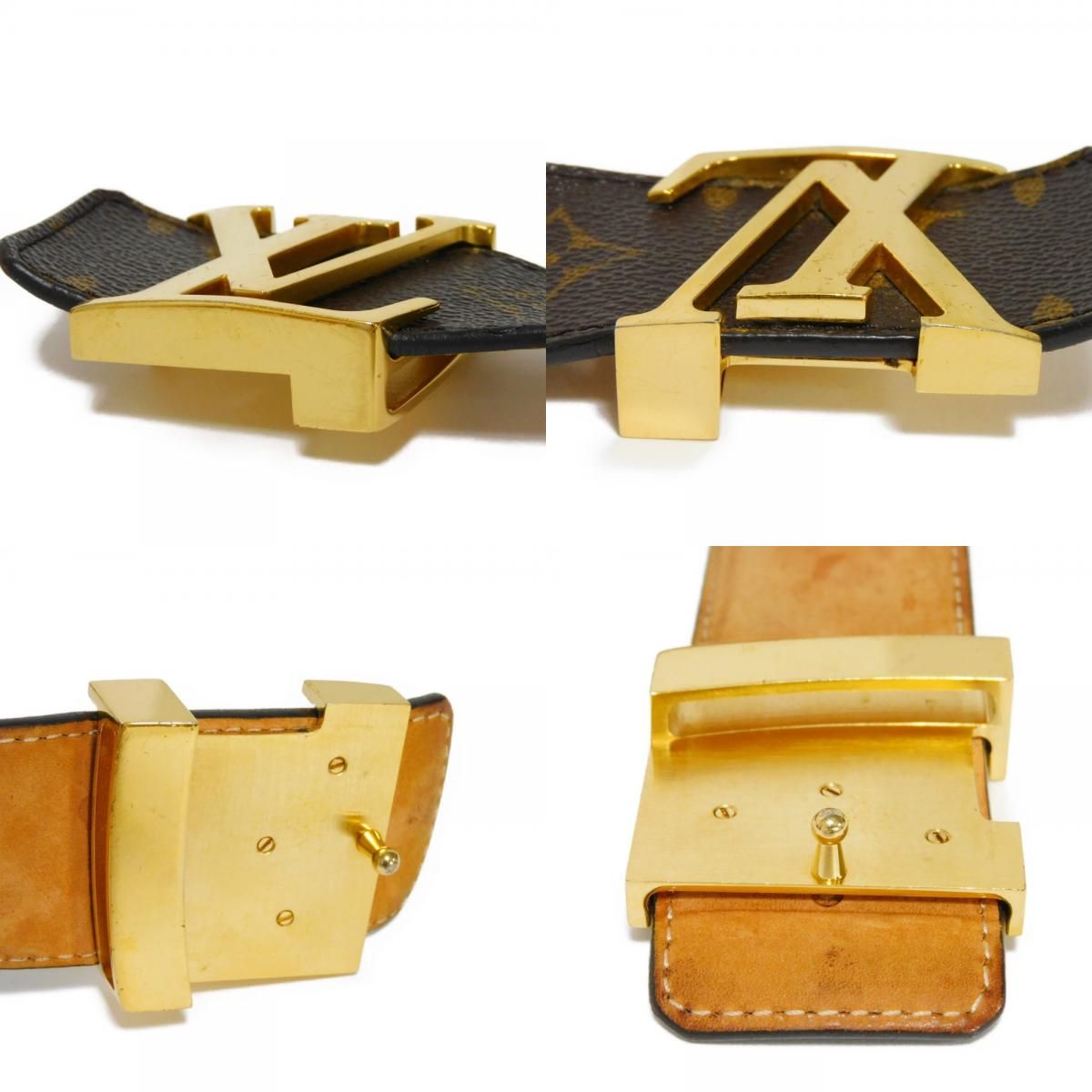 ルイ・ヴィトンベルト【M9608T】 LOUIS VUITTON ルイヴィトン ベルト サンチュール LV イニシャル