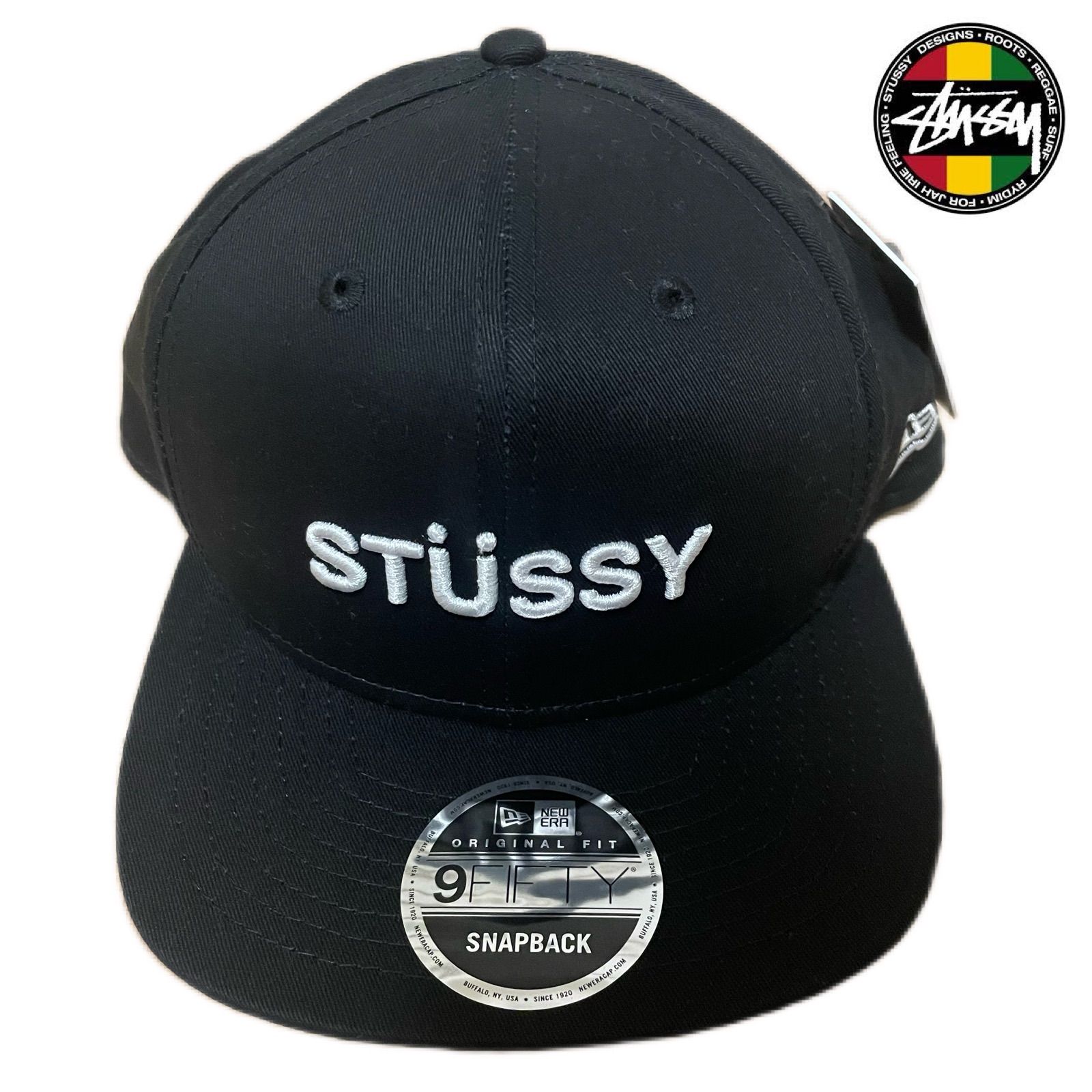 STUSSY × NEWERA 9FIFTY SNAPBACK CAP 新品 - メリカルくんのメルカリ