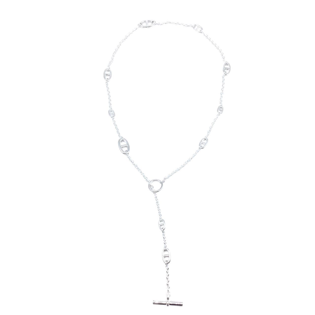HERMES エルメス ファランドールネックレス 80 ファランドール