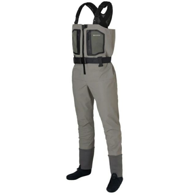 Shimano DS+4 Stretch Wader Socks FF-002V Gray Beige S (XS) Size Shimano Fishing Tackle