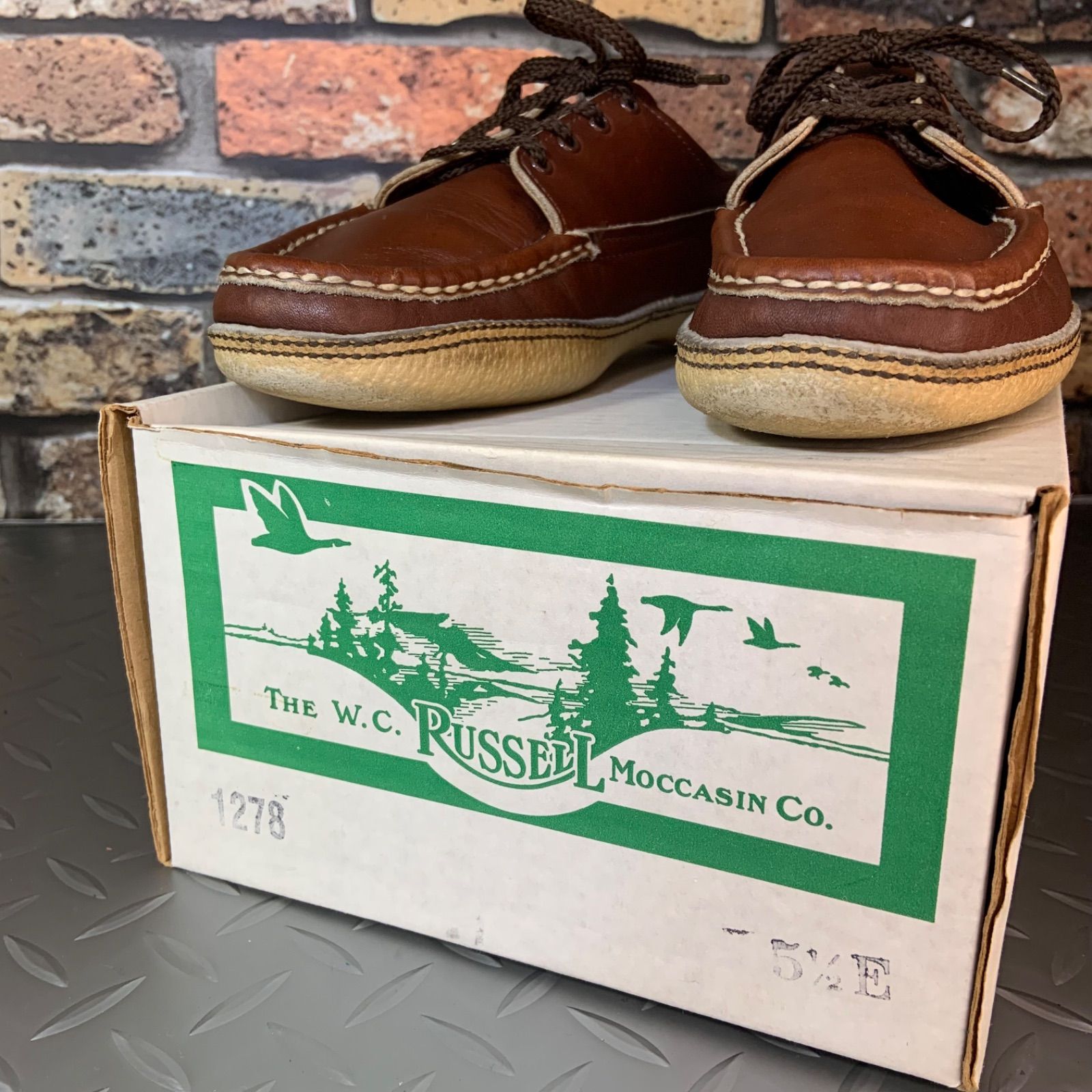 ☆Russell Moccasin 1278 ONEIDA US5.5E JP23.5㎝ ラッセル