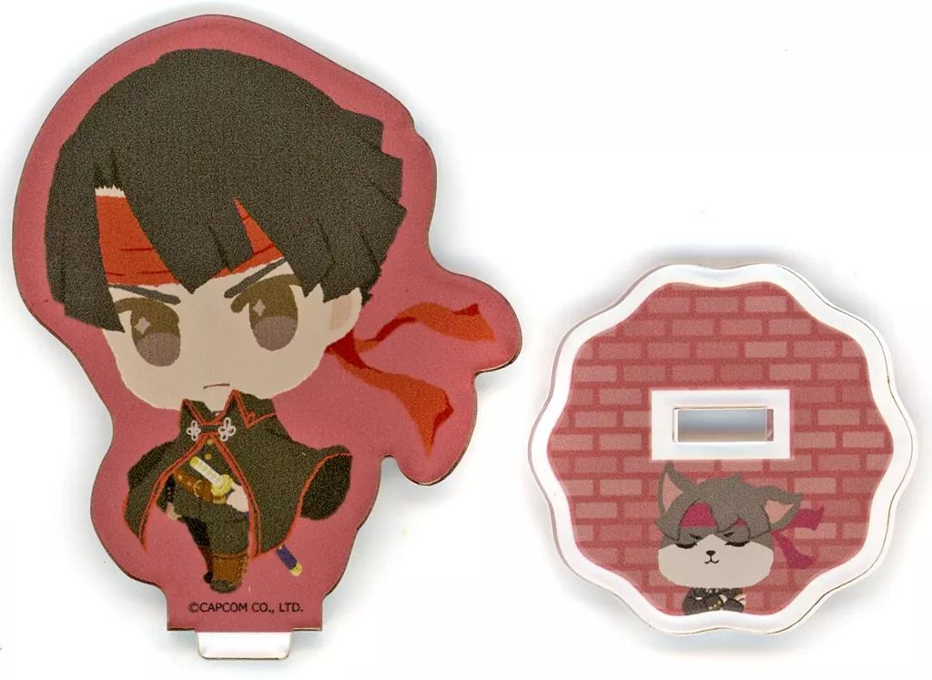 中古】アクリルスタンド・アクリルパネル 亜双義一真 ふわぽにシリーズ