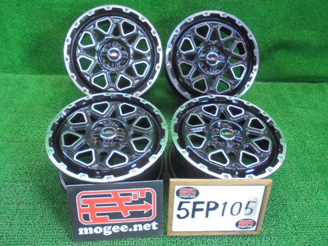 5FP105 GL マイスター LMG モンタグナ 16インチアルミホイール4本セット 16×6.5J 100×4H 42