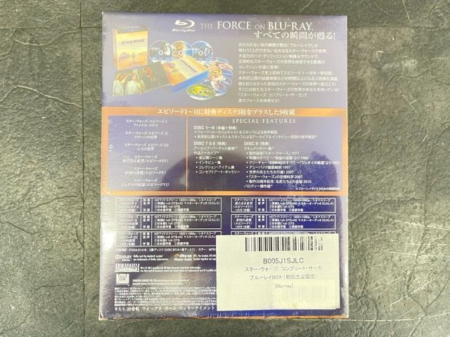 新品未開封 ブルーレイボックス 9枚組 スターウォーズ コンプリート