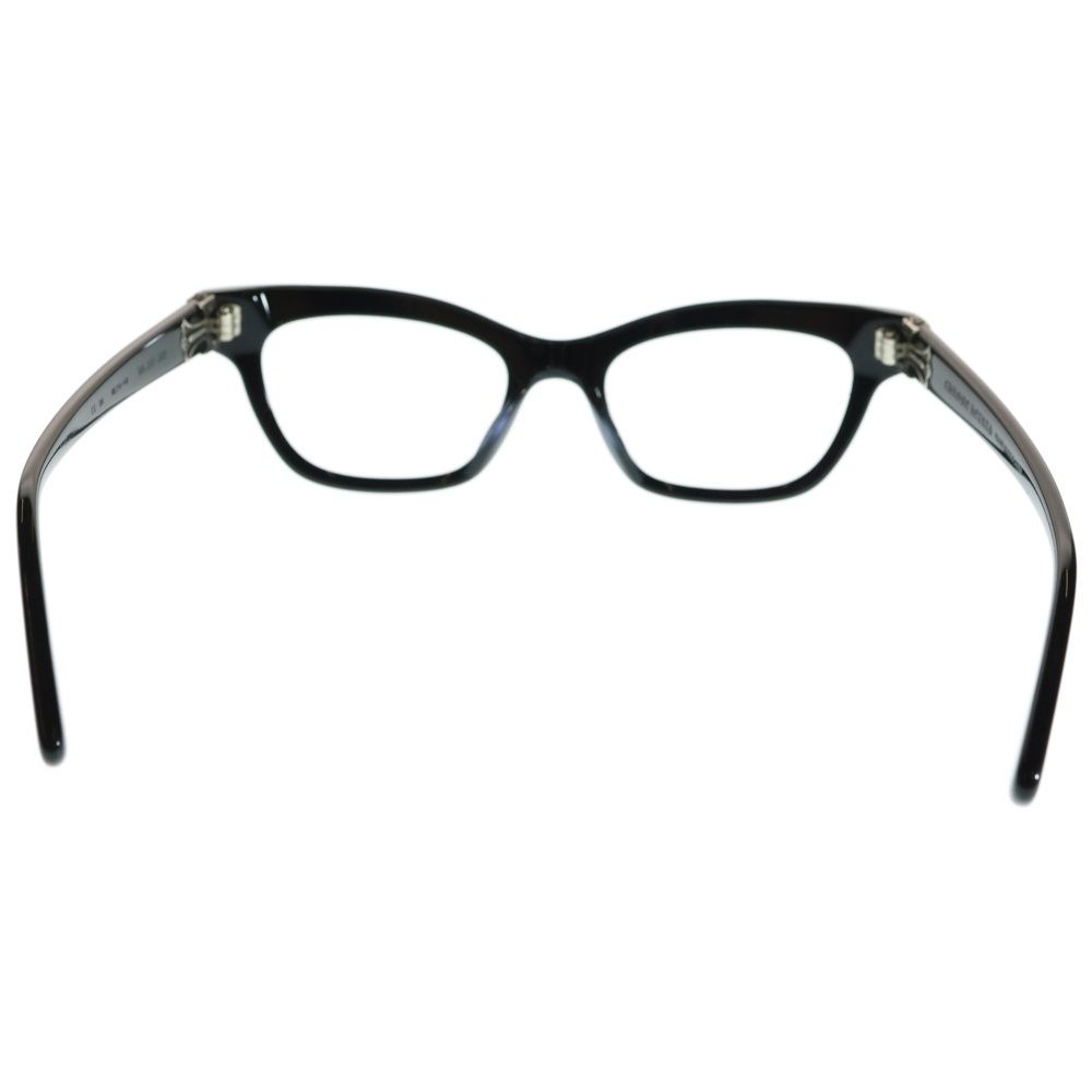 CHROME HEARTS クロムハーツ VA JAY JAY ウェリントン アイウェア メガネ ブラック 度入り