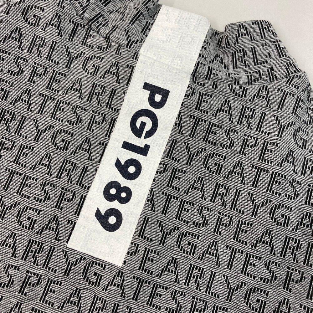 サイズ：0 PEARLY GATES パーリーゲイツ 半袖ハイネックTシャツ 総柄 