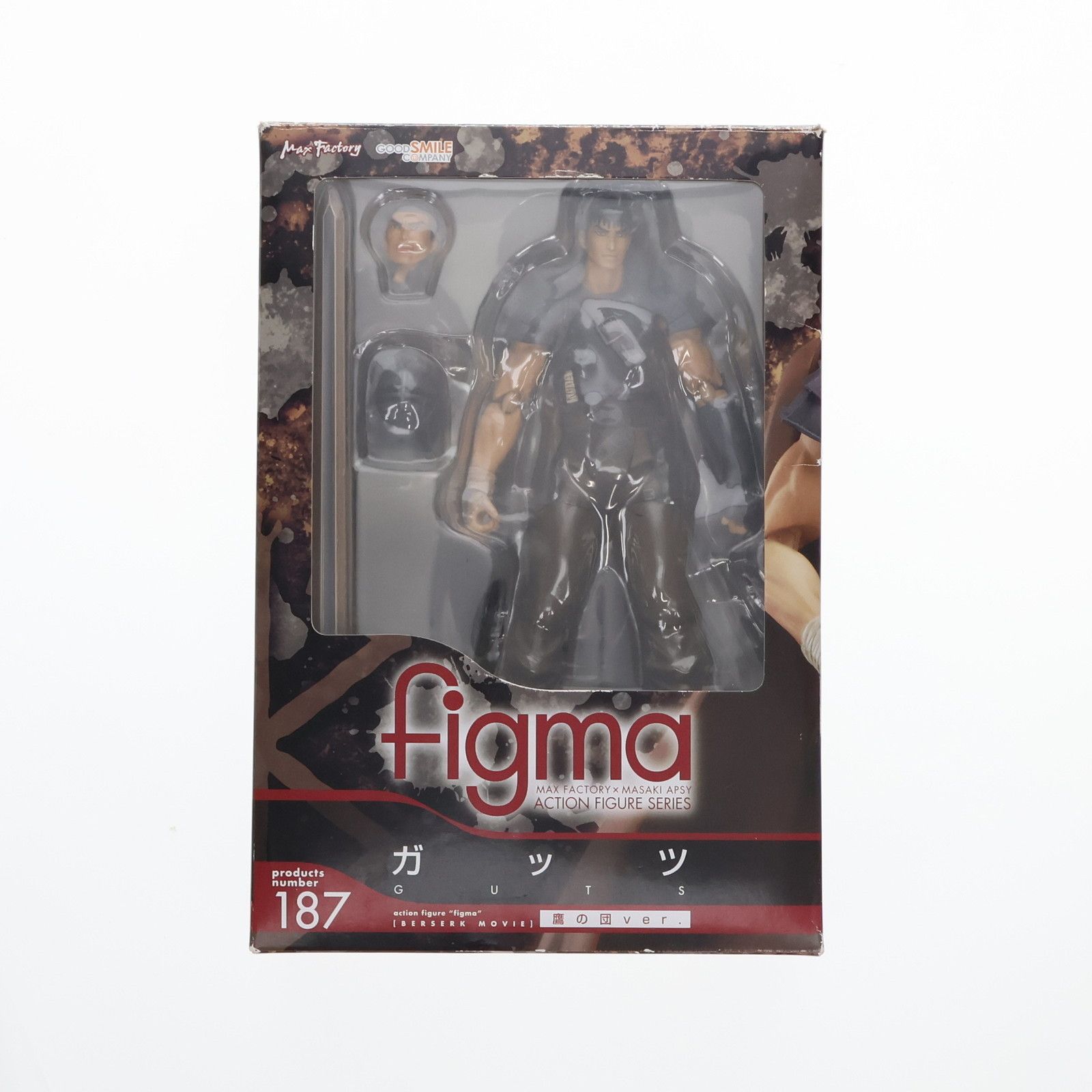 GOOD SMILE COMPANY - figma(フィグマ) 187 ガッツ 鷹の団ver. 映画ベルセルク 完成品 可動フィギュア グッドスマイルカンパニー figma ガッツ 鷹の団ver.