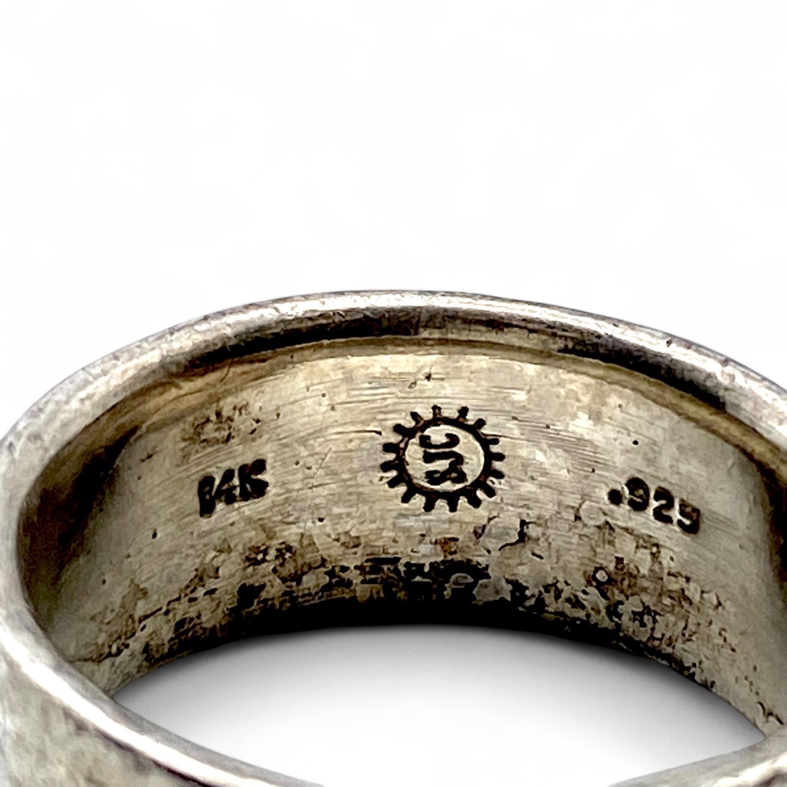 ホピ族 リング シルバー インディアンジュエリー 超希少】ホピ族 K14 Silver 925 刻印 90s Vintage Ring シルバー