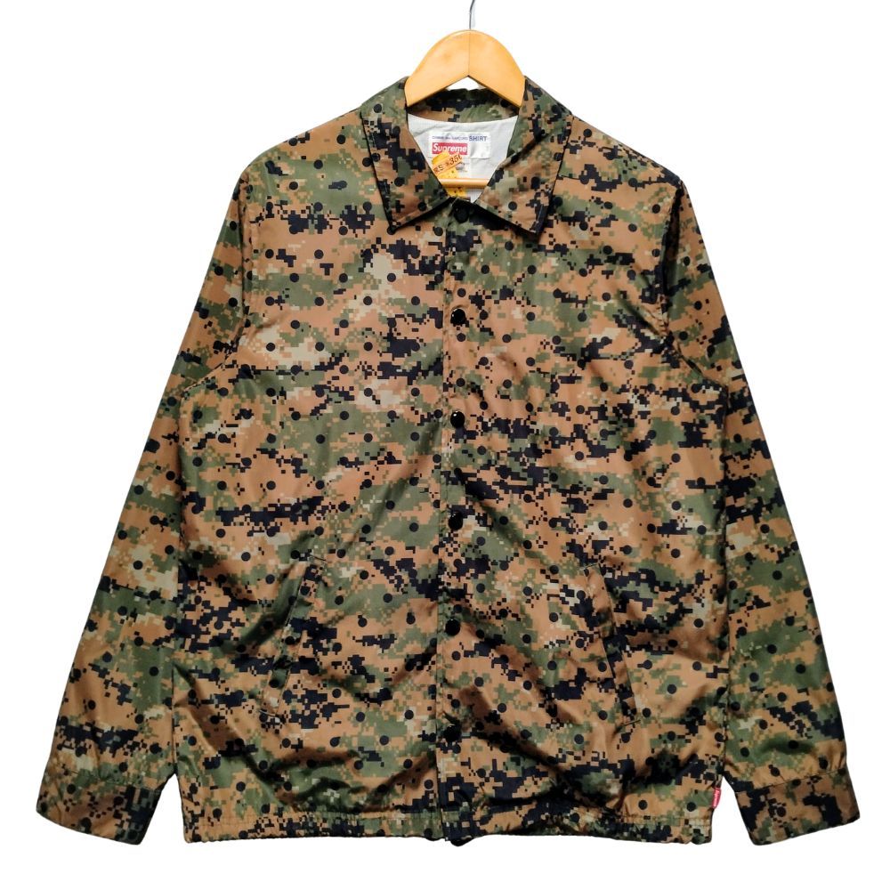 SUPREME シュプリーム COMME des GARCONS SHIRT 迷彩 コーチジャケット