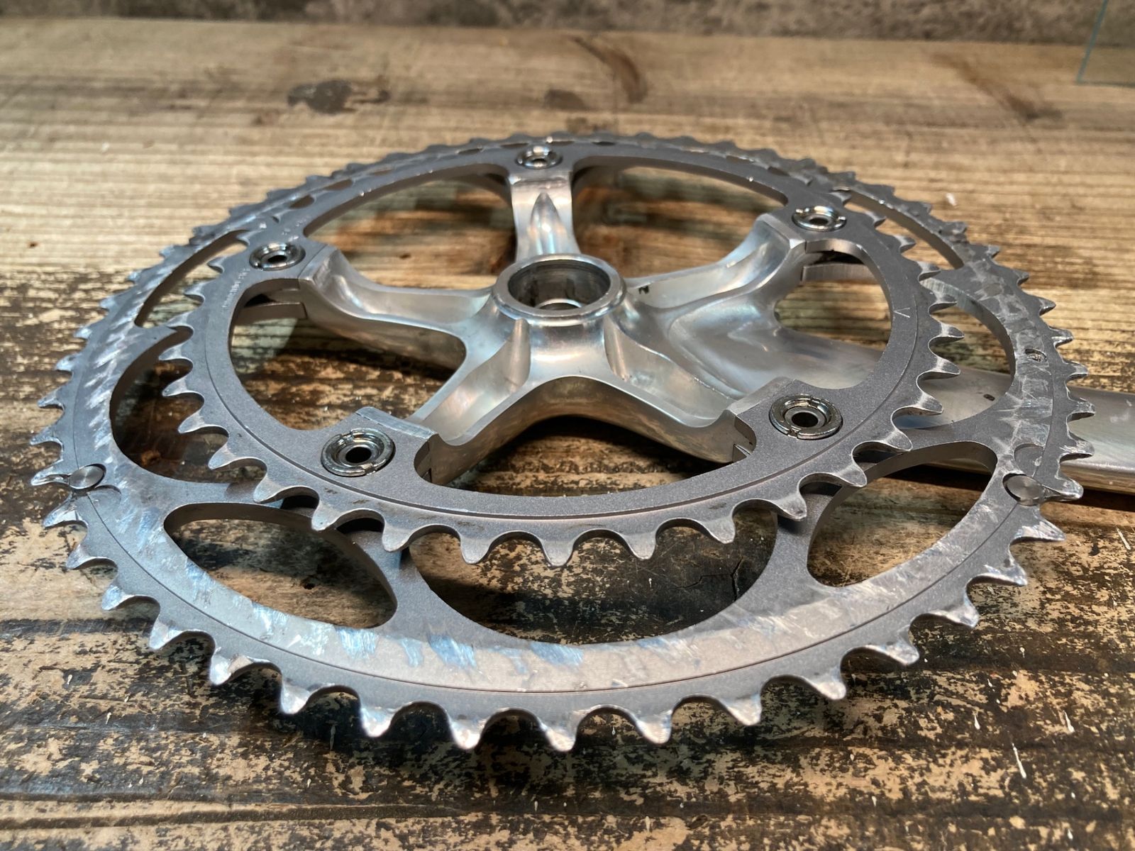 美品　シマノ　アルテグラ　クランク　FC-6500 170 ULTEGRA 美品 シマノ アルテグラ クランク FC-6500 170 ULTEGRA