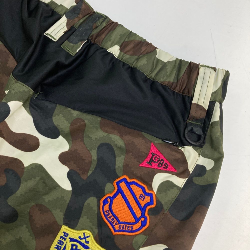 サイズ 0 PEARLY GATES パーリーゲイツ 裏起毛パンツ カモフラ柄 カーキ系 240101539810 ゴルフウェア レディース ストスト WWW_NOITHATQUANGTHANH_NET
