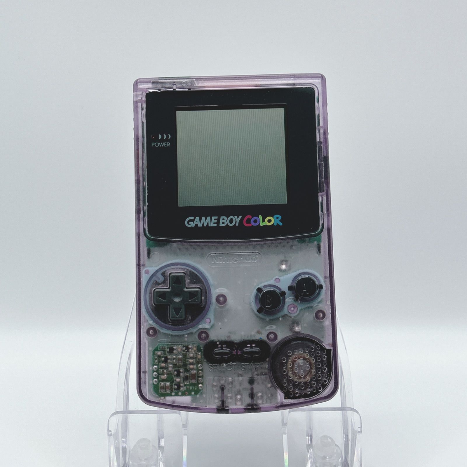 GAME BOY COLOR クリアパープル CGB-001 レトロゲーム