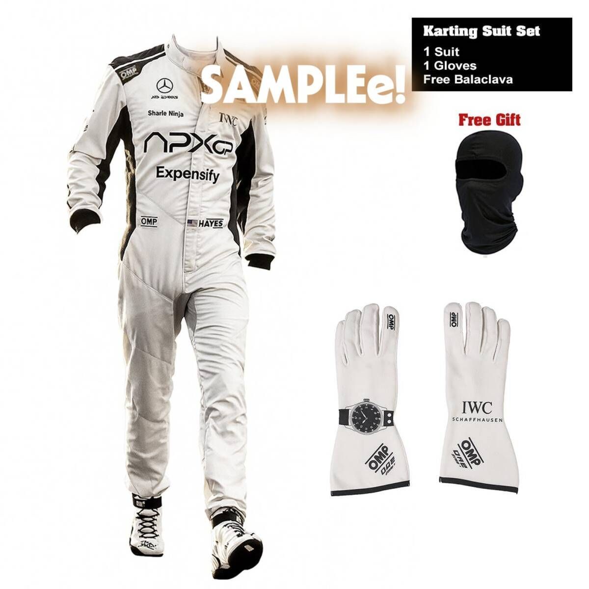 ブラッドピット F１ 映画 2025 APXGP レーシングスーツ シューズ グローブ 豪華３点セット サイズ各種 発送予定日 10月22日