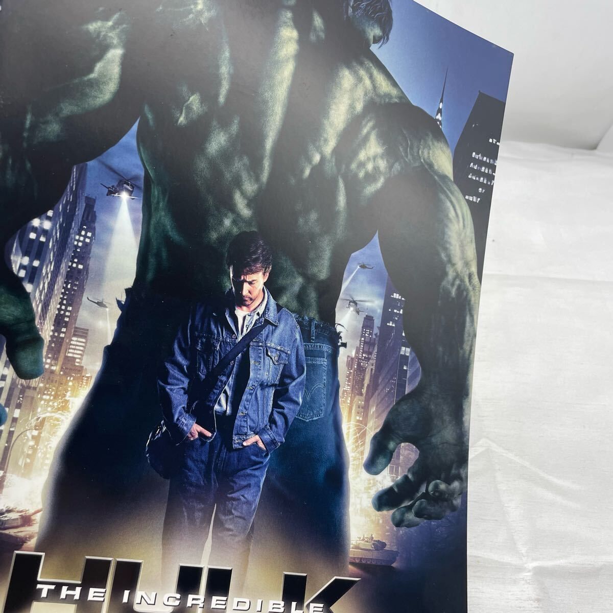 映画『インクレディブル・ハルク』のパンフレット インクレディブルハルク 映画 パンフレット 当時物 THE
