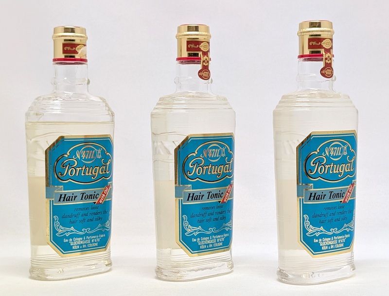 Portugal|ポーチュガル 4711 ヘアトニックウィズオイル 3本セット ♥×2本 残量8-9割×1本 セット|mab0184