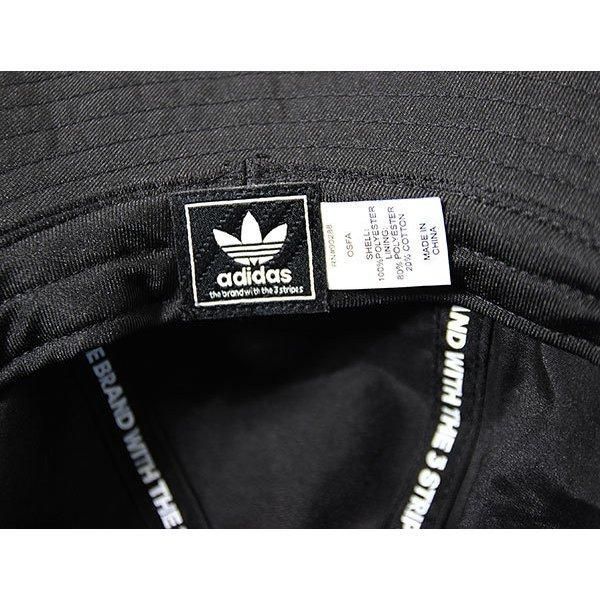 (7222) Adidas アディダス ハット Originals Bell 黒 Adidas (アディダス オリジナルス) ハット バケットハット