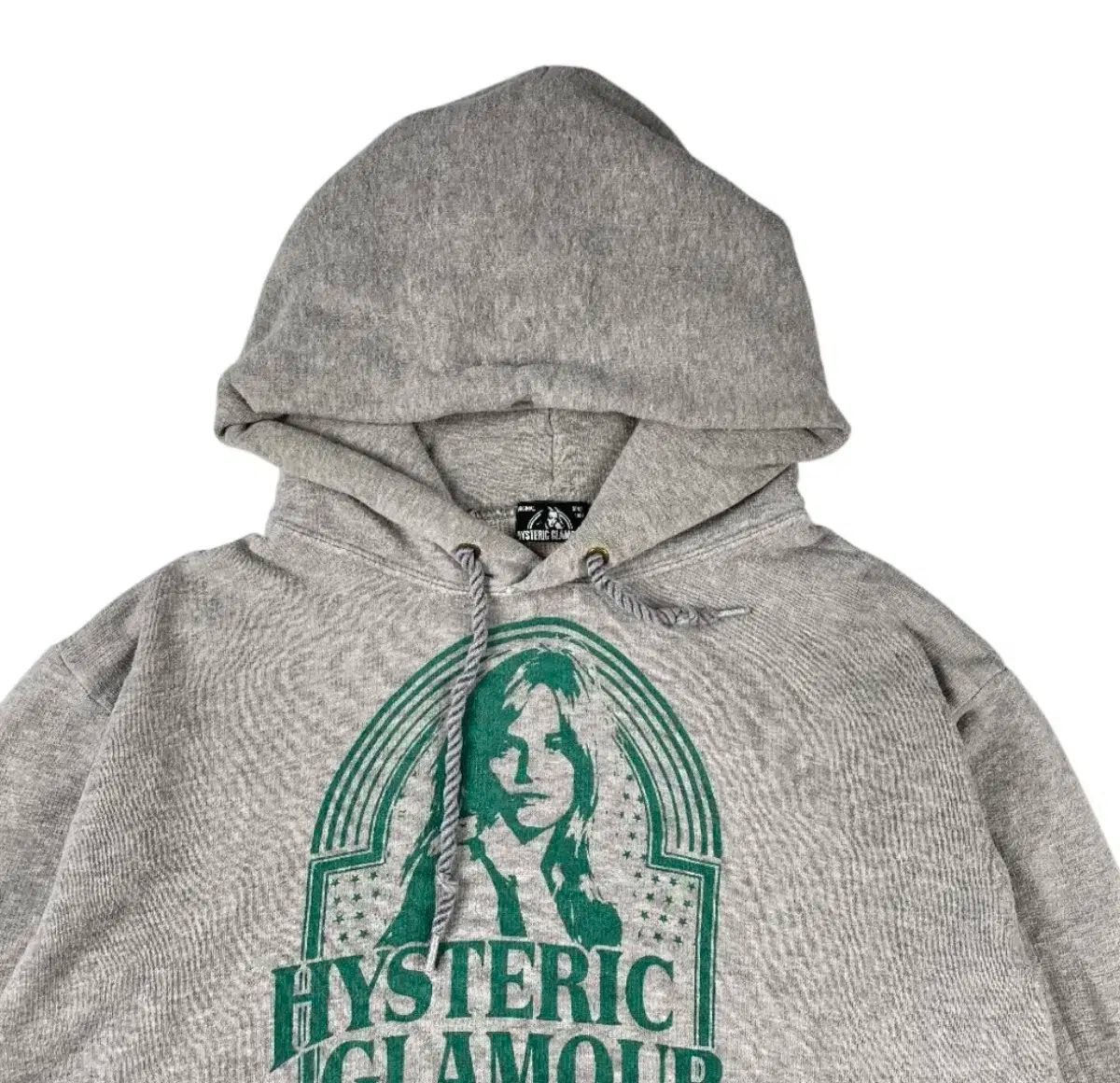 HYSTERIC GLAMOUR ヒステリックグラマー グレー フーディー