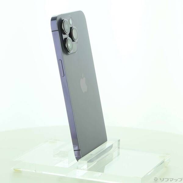 iPhone14PRO 128GB ディープパープル 本体 中古美品 iPhone 14 Pro 安心の1年保証！iPhone14 256GB ディープパープル