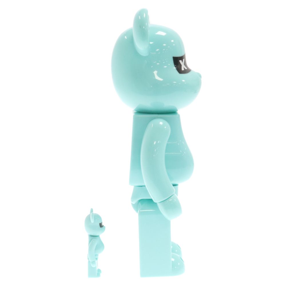 MEDICOM TOY - MEDICOM TOY メディコムトイ BE@RBRICK×GOD SELECTION XXX 10th Anniversary 100% & 400% Set ベアブリック ゴッドセレクション フィギュア 人形 ブルー MEDICOM TOY (メディコムトイ) BE@RBRICK×GOD SELECTION XXX