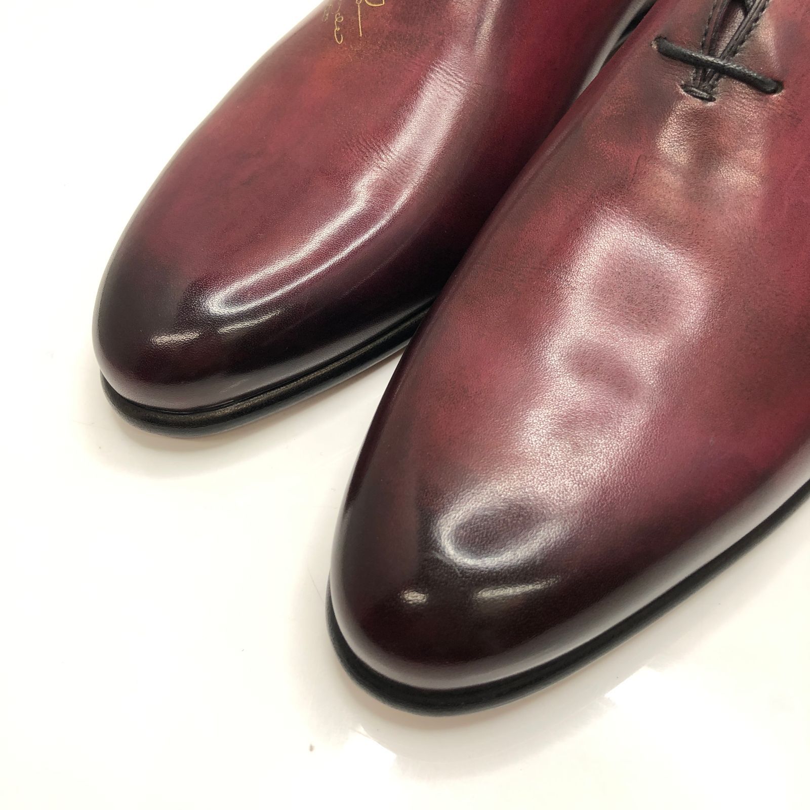 BERLUTI◆アレッサンドロガレ・カリグラフィ_UK8.1/2BRW ベルルッティ メンズ シューズ Berluti ブランド 革靴 靴